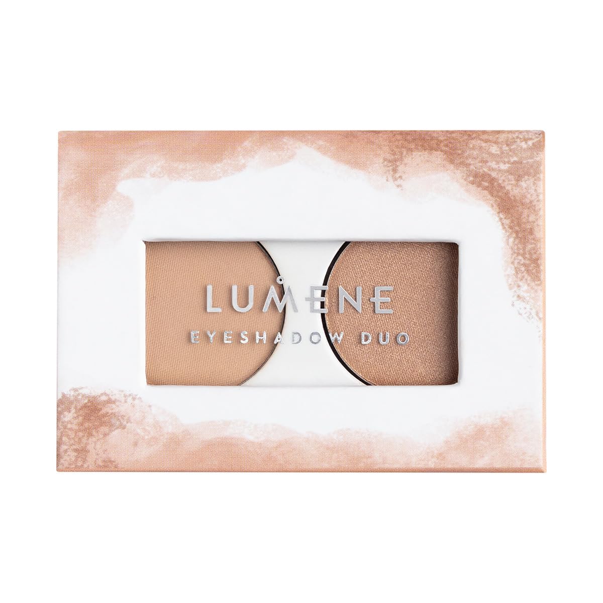 LUMENE Bright Eyes Eyeshadow Duo Aydinlatici Ikili Far Weightless Beije