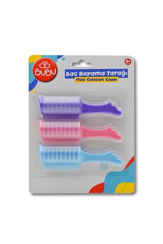 BU-BU SAÇ BOYAMA TARAĞI 3'LÜ