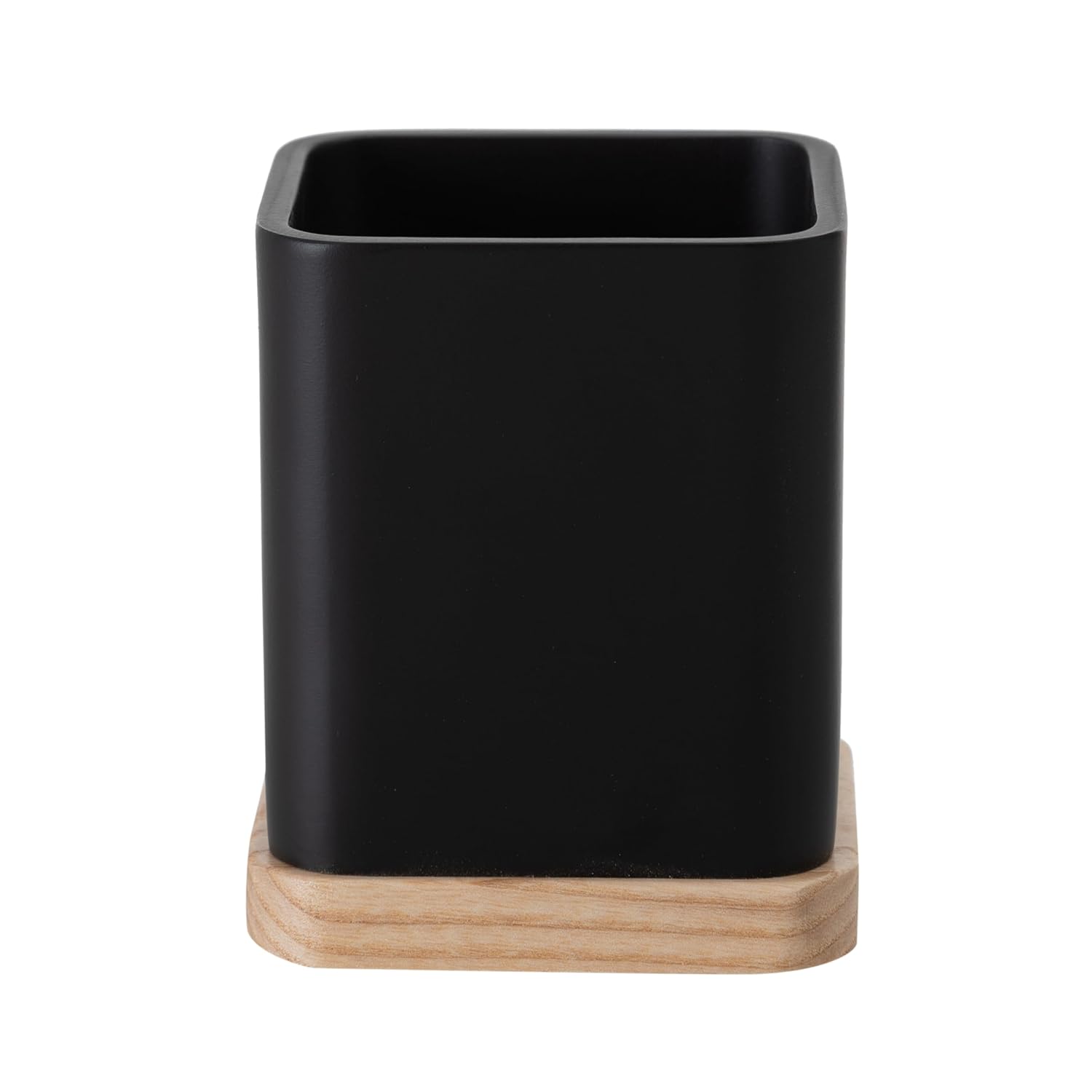 Mudo Concept Boho Diş Fırçalık Siyah 8.2 x 8.2 x 10 cm