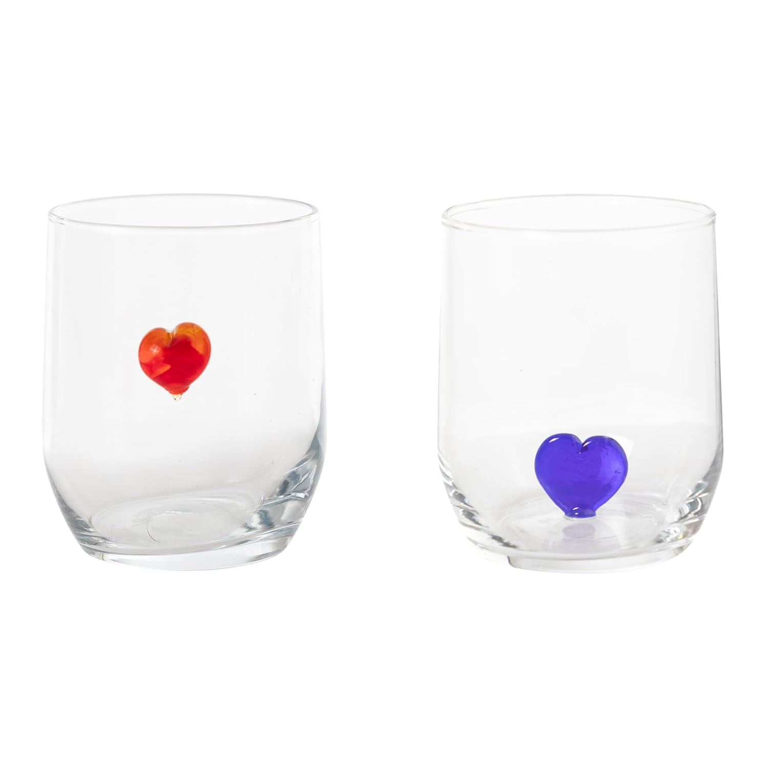 Mudo Concept Kalp Figürlü Bardak Seti 2 li