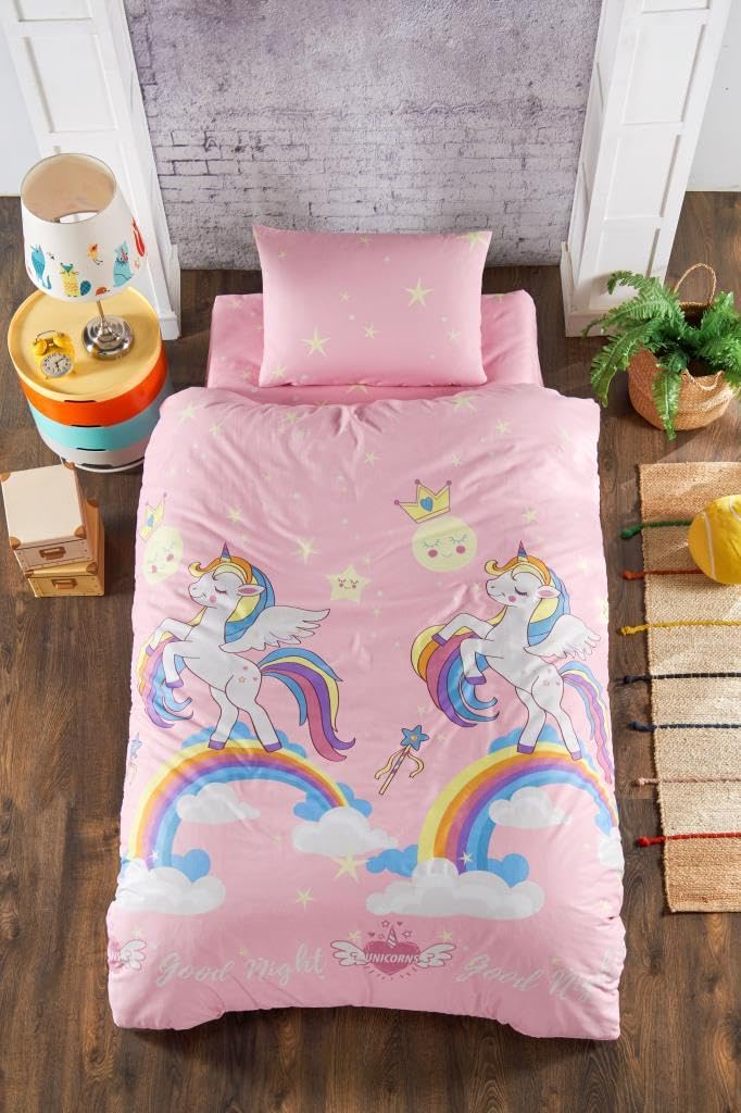 Mulberry Unicorn Tek Kişilik Nevresim Takımı