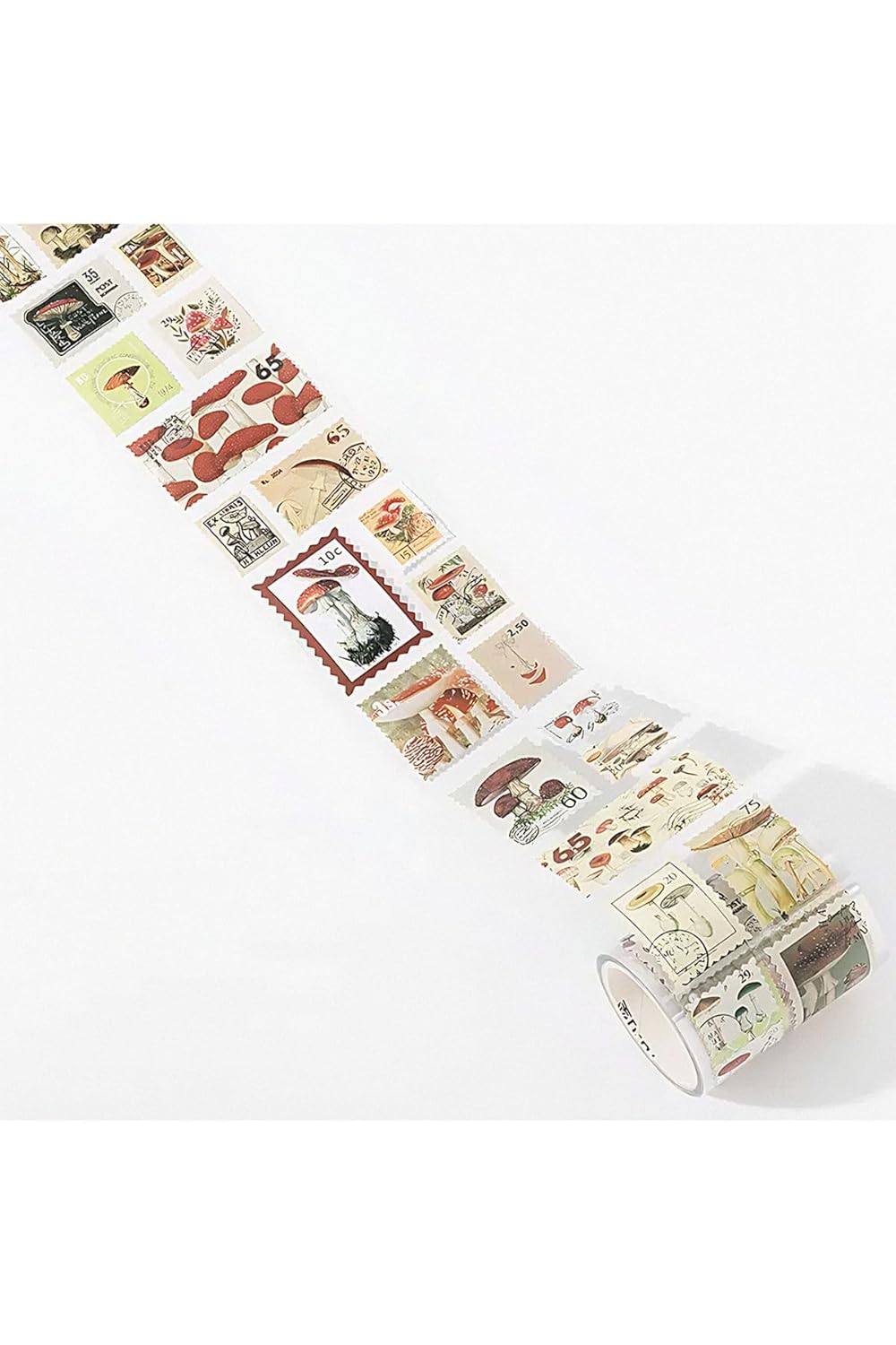 GUGUK Mushroom Collect Temalı Rulo Sticker • Bullet Journal