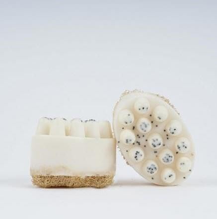 inkorea İnkorea Cilt Beyazlatıcı Etkili Pirinç Özlü Doğal Kabak Lifli Sabun 100 Gram