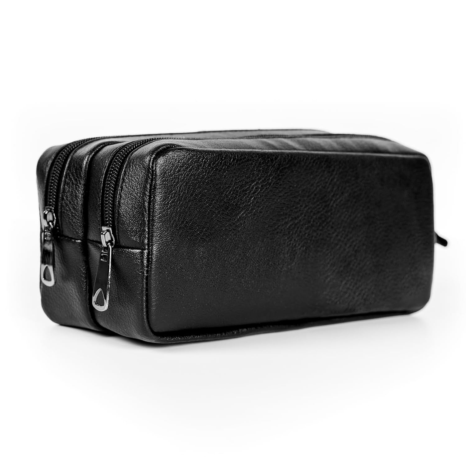 Gözde Proje Suni Deri Çift Gözlü Kalem Kutusu - Makyaj Çantası