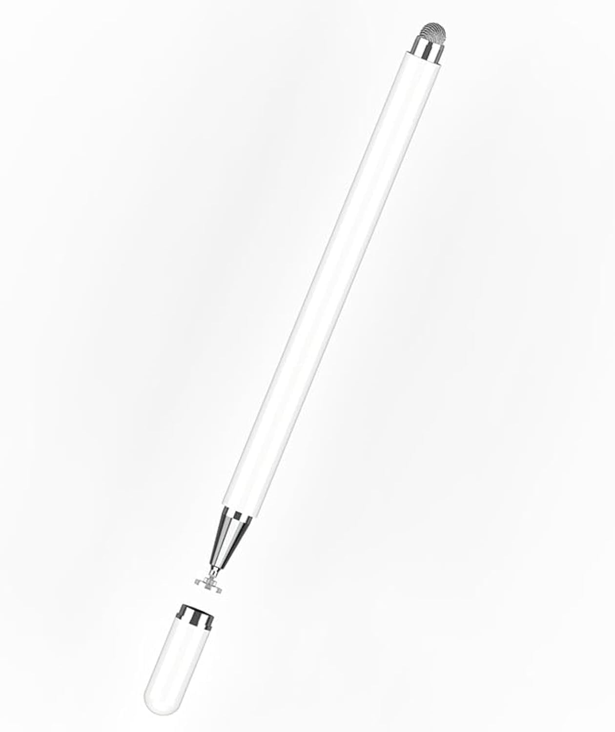 URUCHI Dokunmatik Ekran için Stylus Kalem, Galaxy Tab A9+/A8/A7/A7 Lite için Stylus, iPad pro/iPad 9/8/7/6 için Yüksek Hassasiyetli Kalem, Ful HD Tablet/Tüm Dokunmatik Cihazlar için Yüksek Performans (Beyaz)