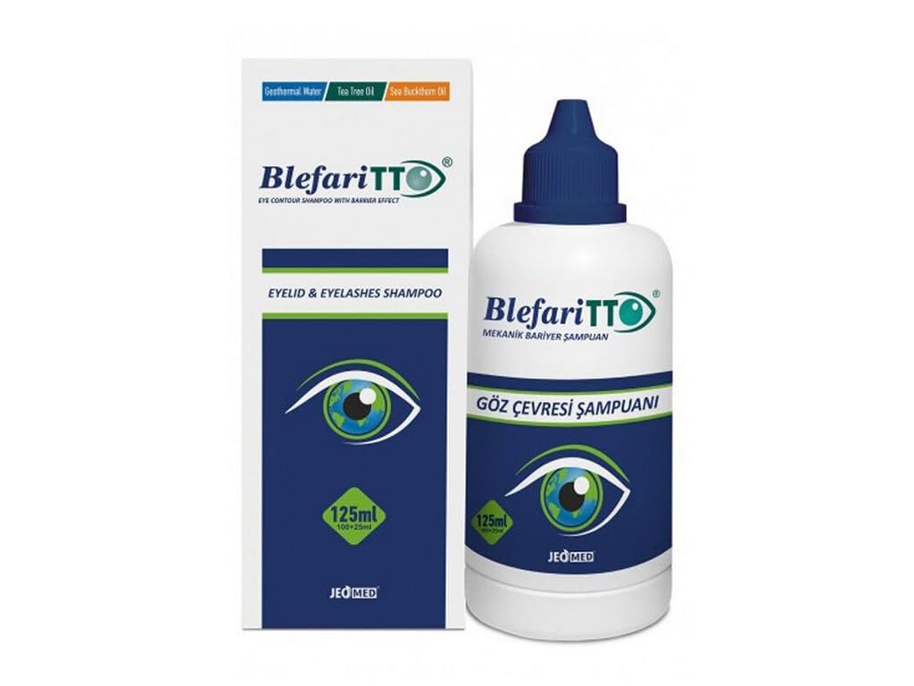 TTO BLEPHARITTO GÖZ ÇEVRESİ ŞAMPUANI 125 ML