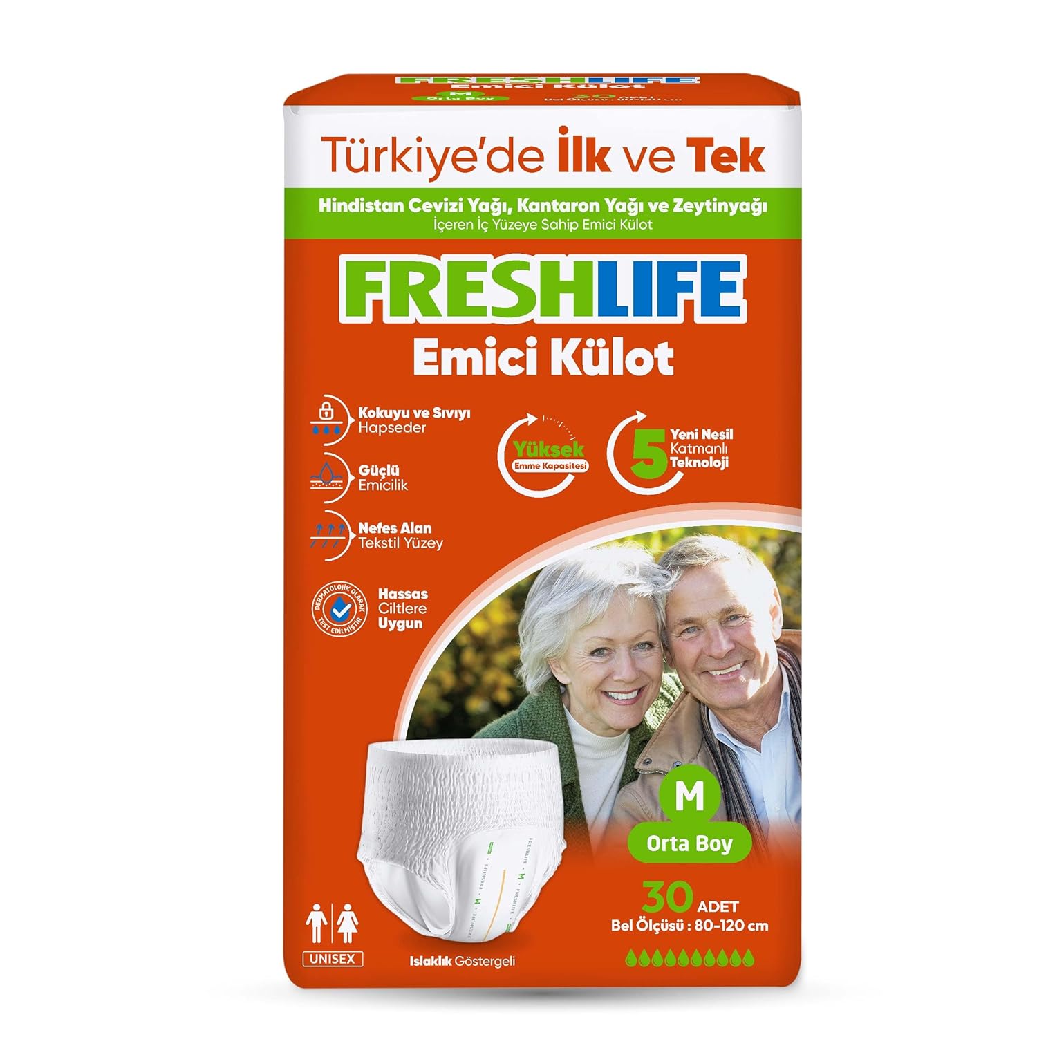 Freshlife Medium Emici Külot 30 Adet