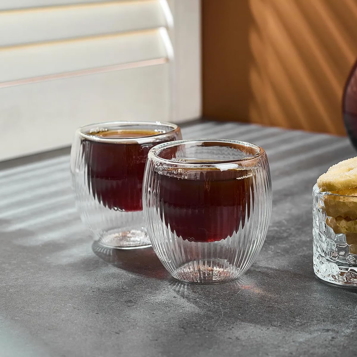 Perotti Lineo Cidarlı Bardak 2'li 80 ml