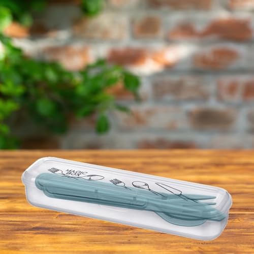 BUFFER® Kendiliğinden Kutulu Hijjenik Plastik Piknik Tipi Çatal Kaşık Bıçak Seti