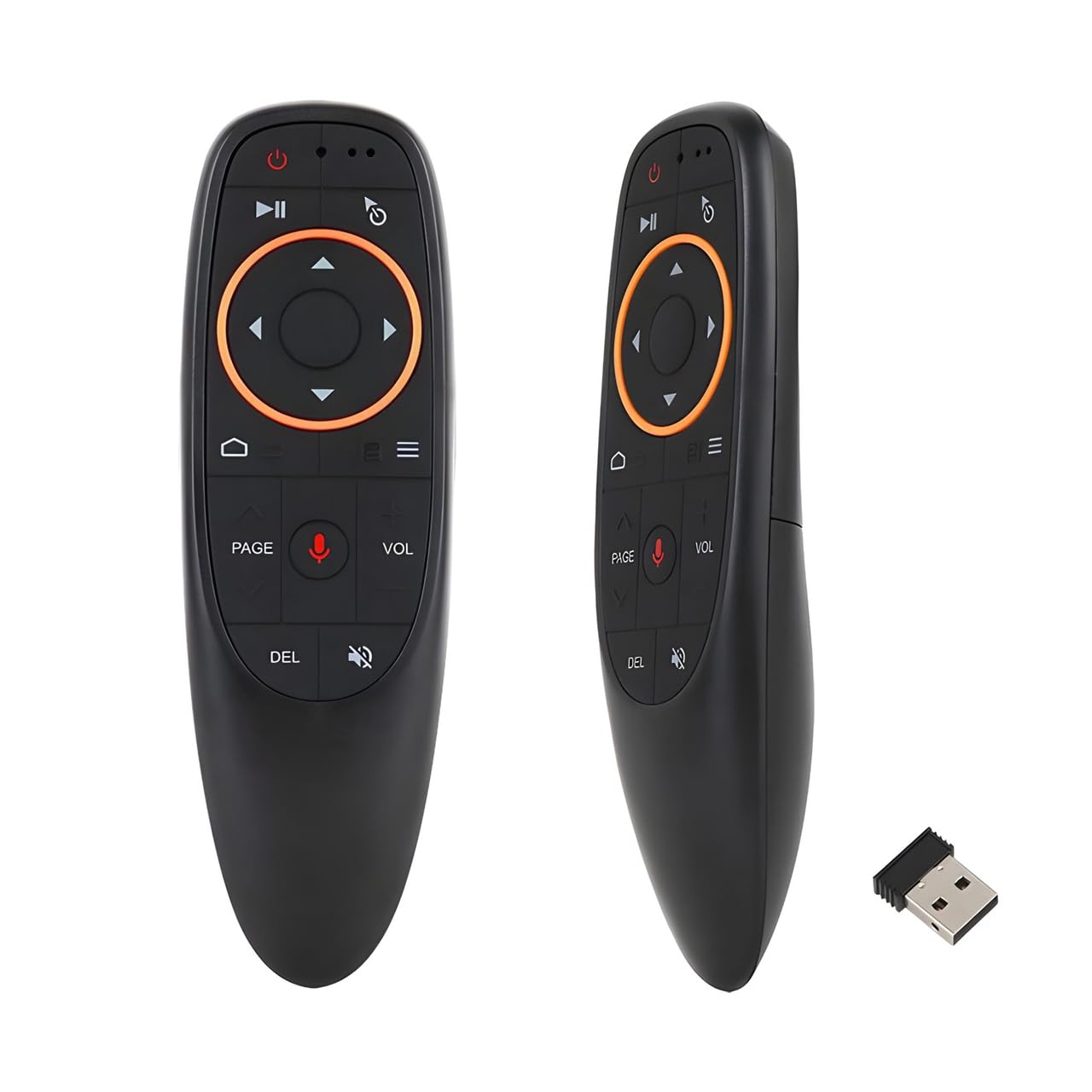 Coverzone Android TV Box Kumandası 2.4g Kablosuz Air Mouse 6 Eksenli Jiroskop Akıllı Pc Android Dizüstü Projektörü G10S