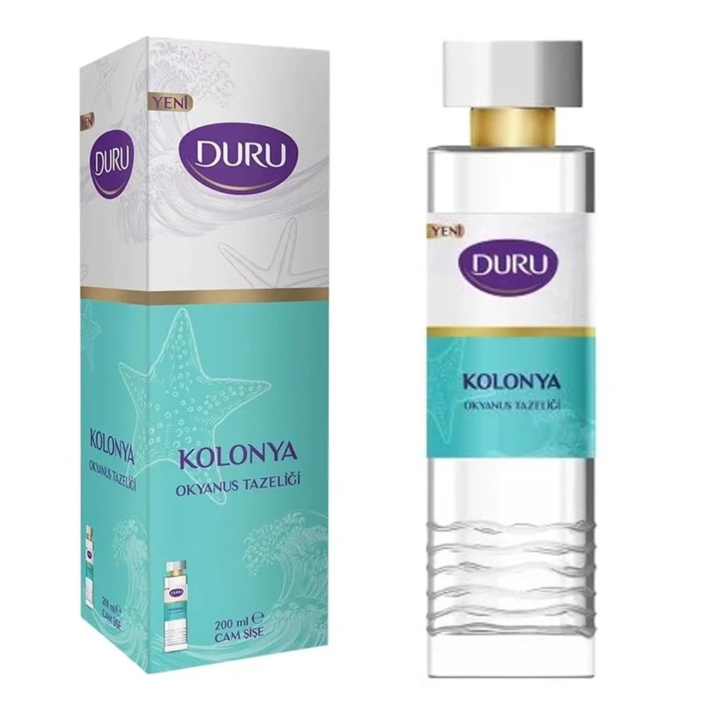 Duru Okyanus Tazeliği Kolonya Cam Şişe 200 ml