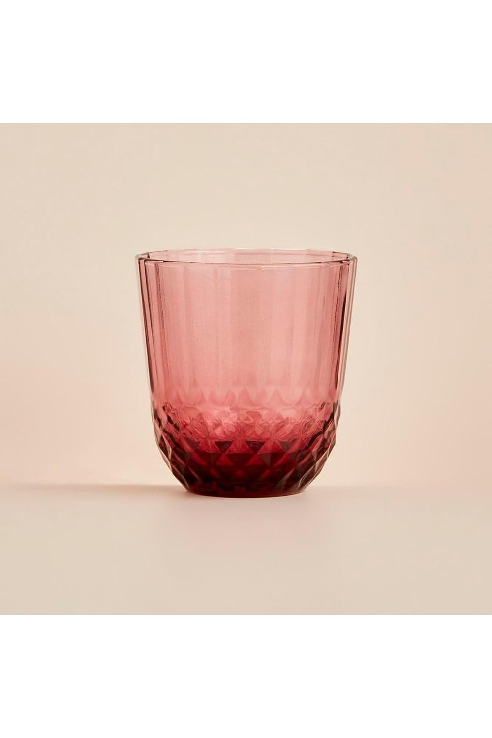 Bella Maison Colore Kesme Bardak Gül Kurusu (320 cc)