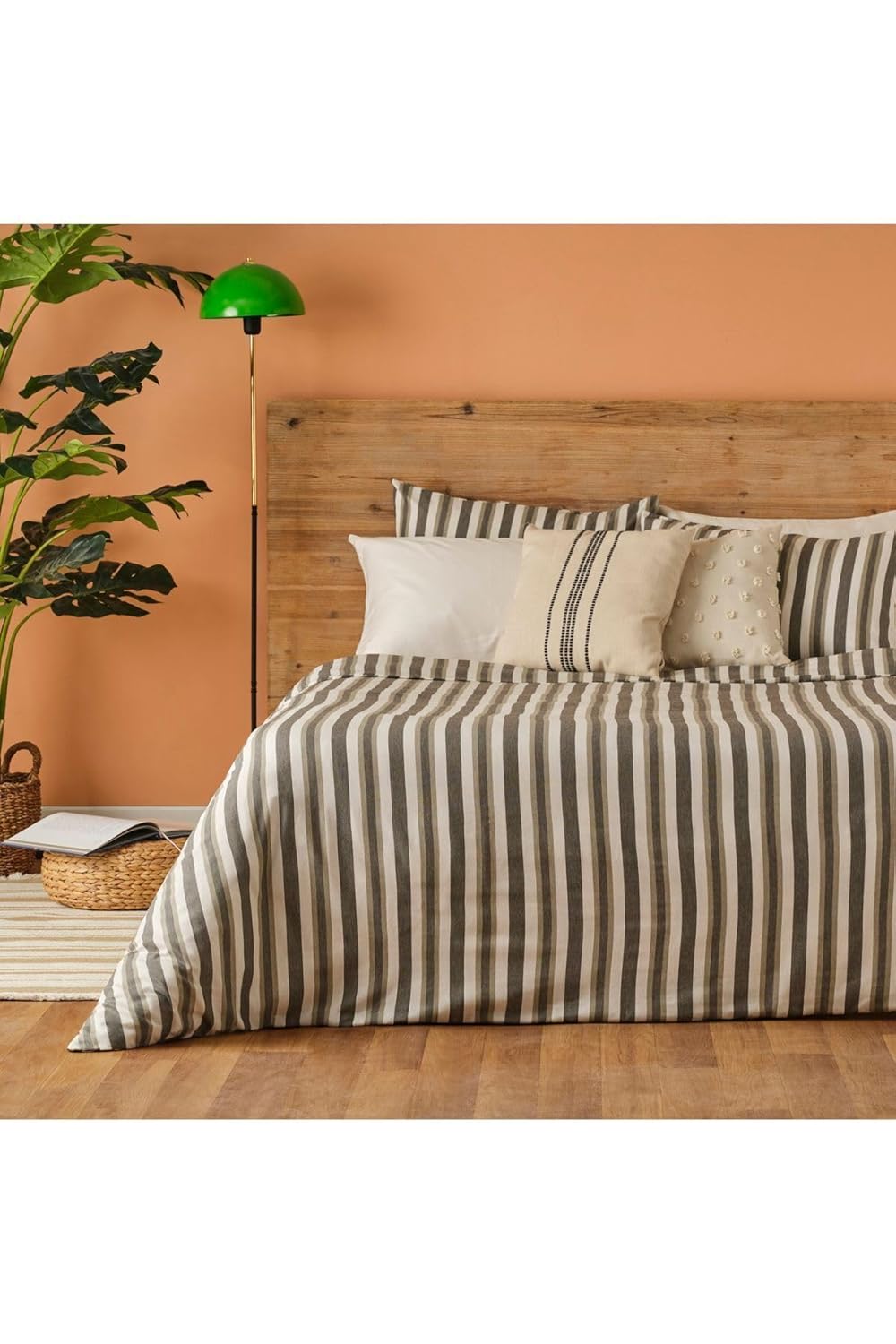 Bella Maison Steve Çift Kişilik Nevresim Takımı Yeşil (200x220 cm)