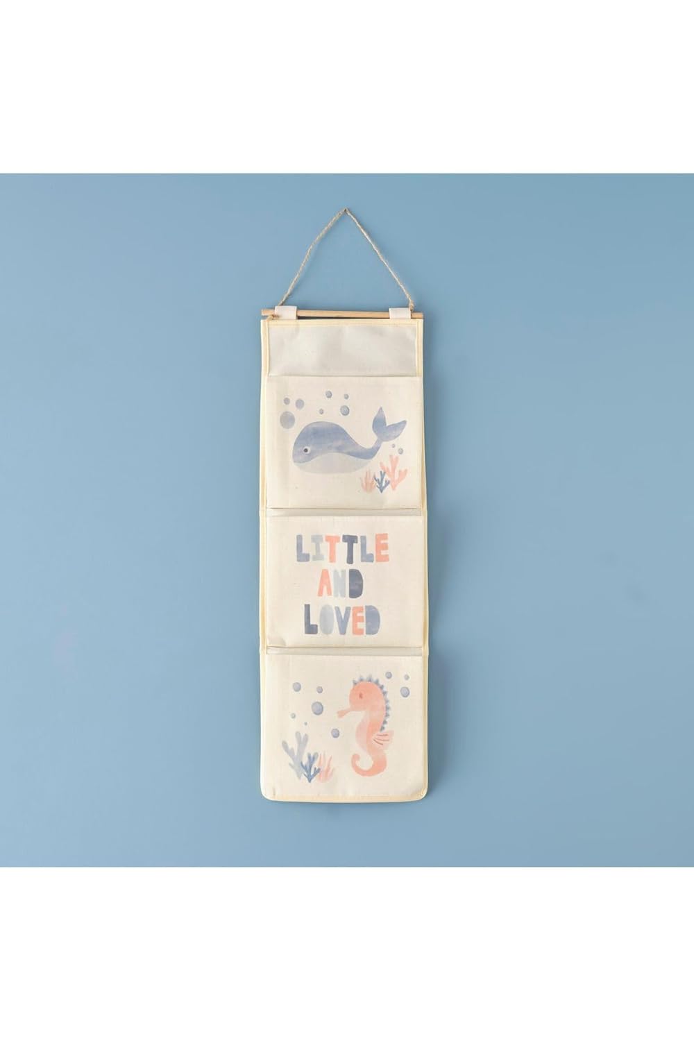 Bella Maison Marine Askılı Organizer Mavi (20x60 cm)