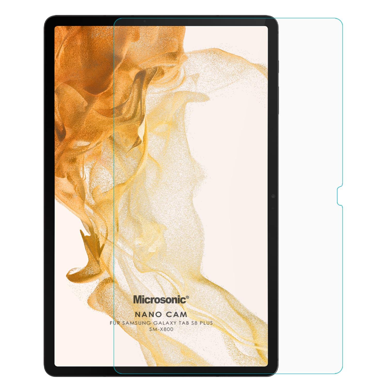 Microsonic Samsung Galaxy Tab S10 Plus X820 Nano Glass Cam Ekran Koruyucu [Galaxy Tab S10 Plus X820