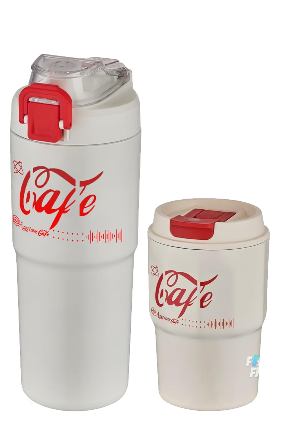 Vagonlife 550ml LED Sıcaklık Göstergeli Rahat İçim Paslanmaz Çelik Akıllı Termos Mug (Siyah-Yeşil)