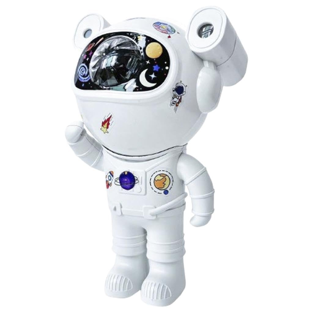 BUFFER® Stickerlı,Kumandalı ASTRONOT Model Gece Lambası