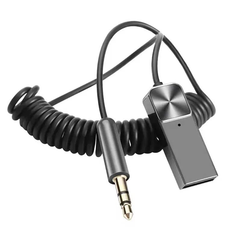 Apera MT06 Mikrofonlu Araç Bluetooth 5.1 Kiti Herhangi Bir Kulaklık AUX Çıkışını Kablosuz Bağlantı Yapar