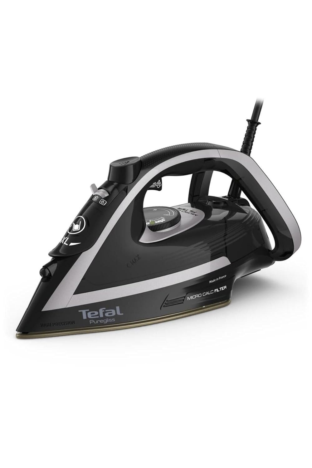 Tefal FV8062 Puregliss 50 gr Sürekli ve 280 gr Şok Buharlı 3000 Watt Buharlı Ütü