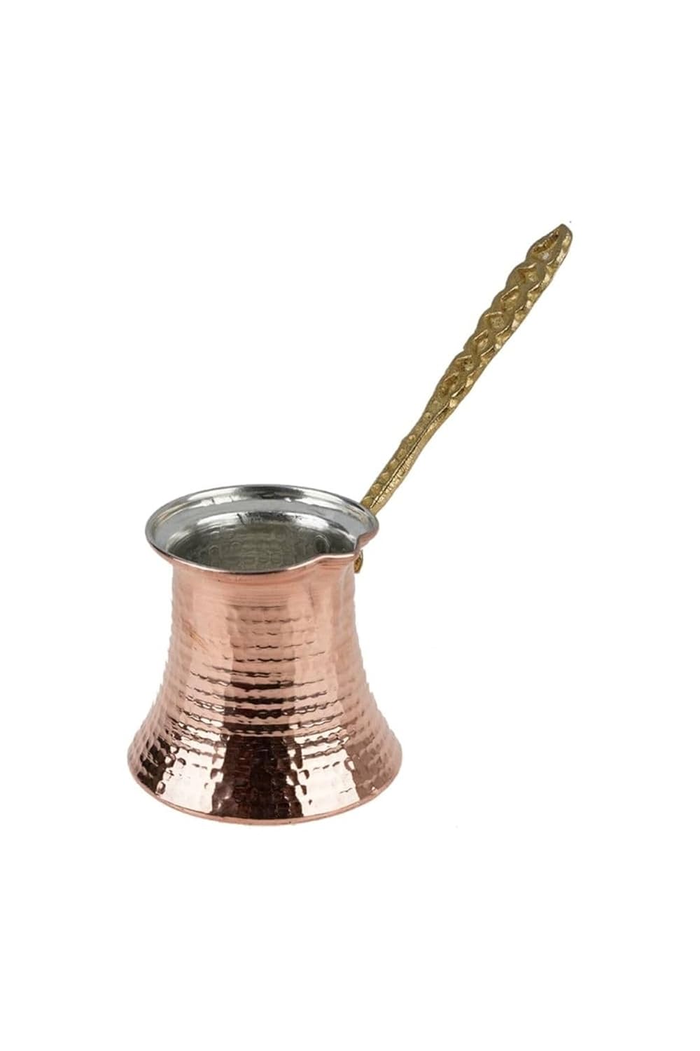 Kt HOME Bakır Cezve Ince Makine Dövme 4 5 Kişilik Cezve