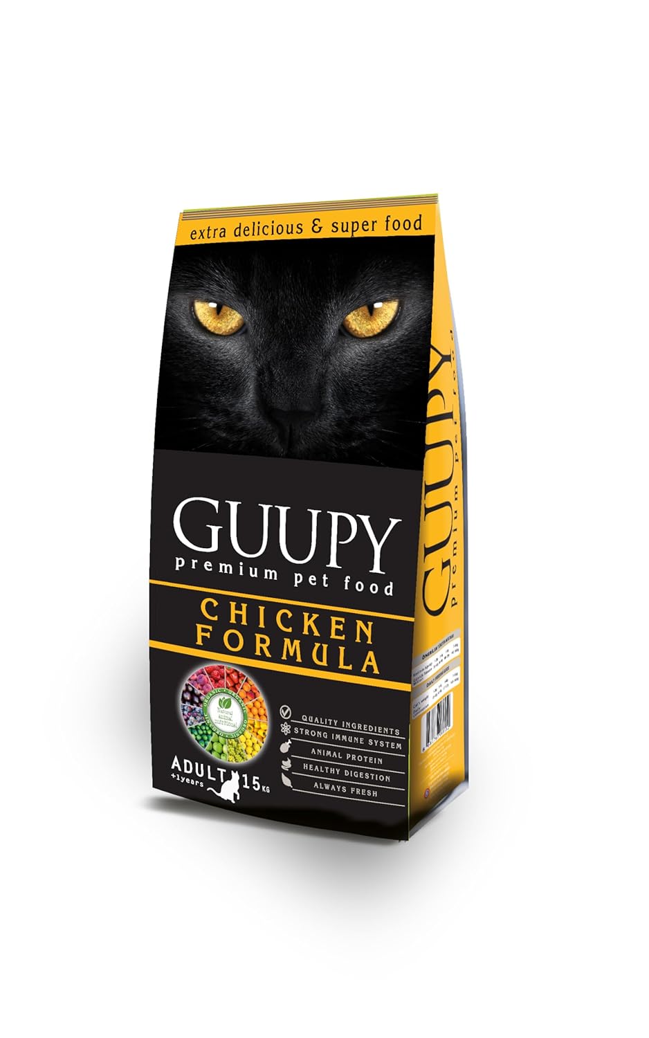 Guupy Adult Cat Chicken 15 Kg