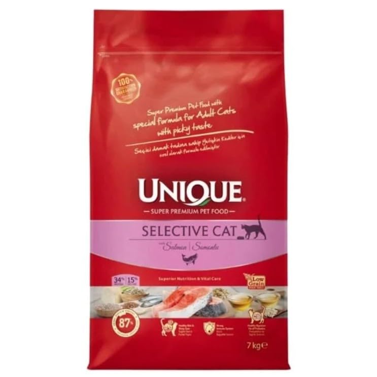 Unique Adult Selective Cat With Salmon 7 Kg