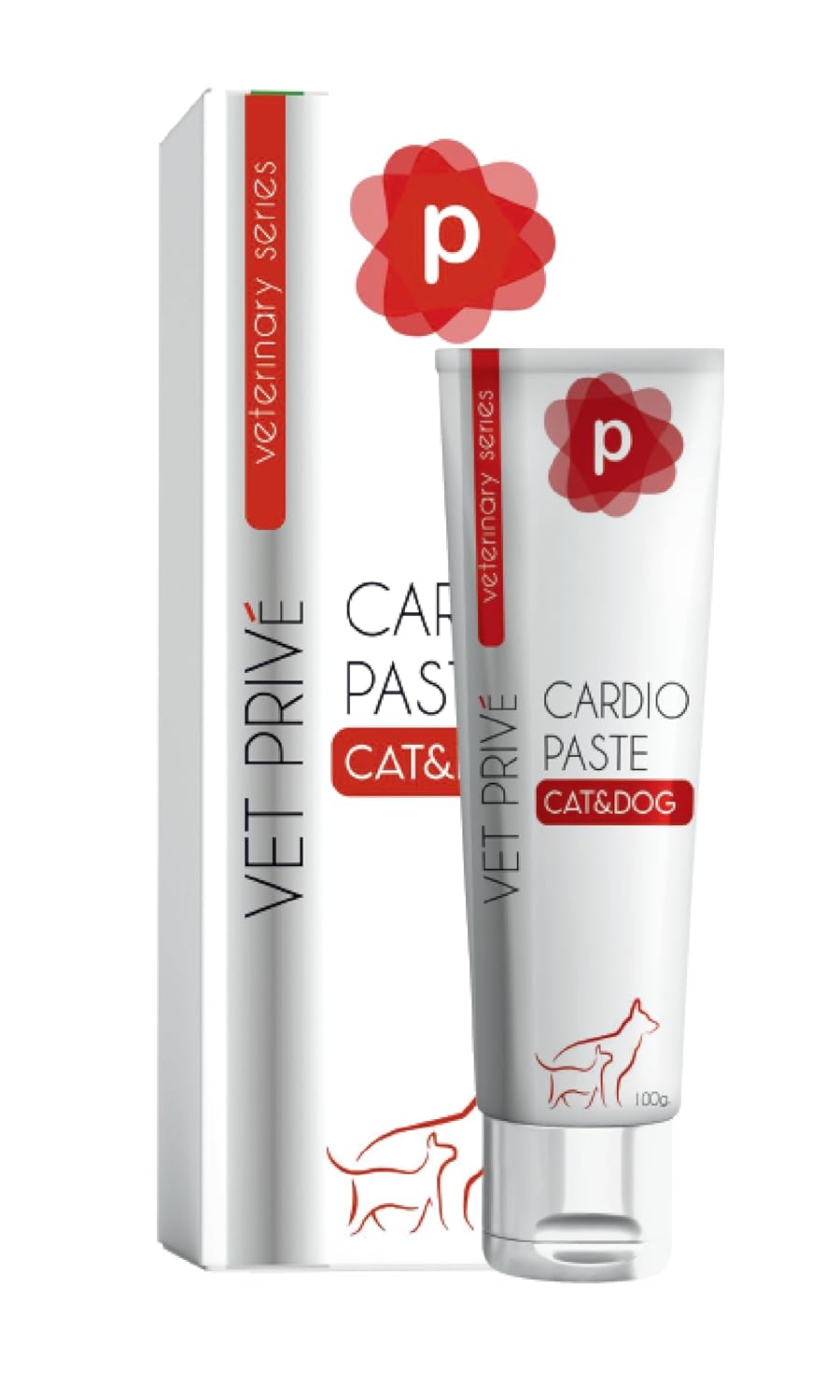 8455 Vet Prive Cardio Paste/Kalp Desteği Pasta 100 Gr