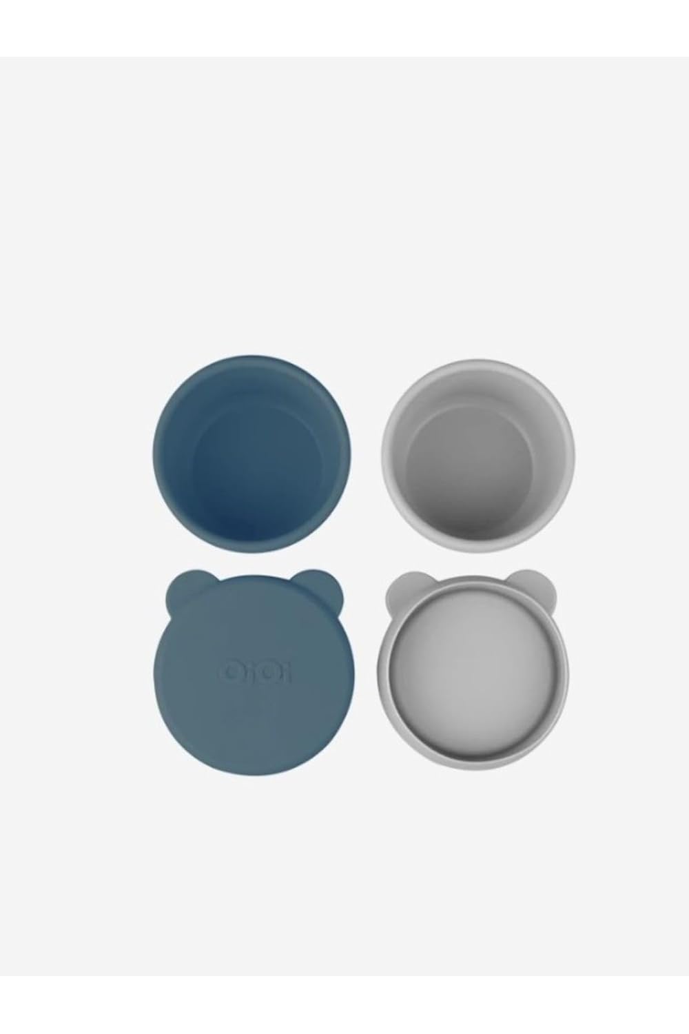 OiOi Mini Bites - Deep Blue/Powder Grey