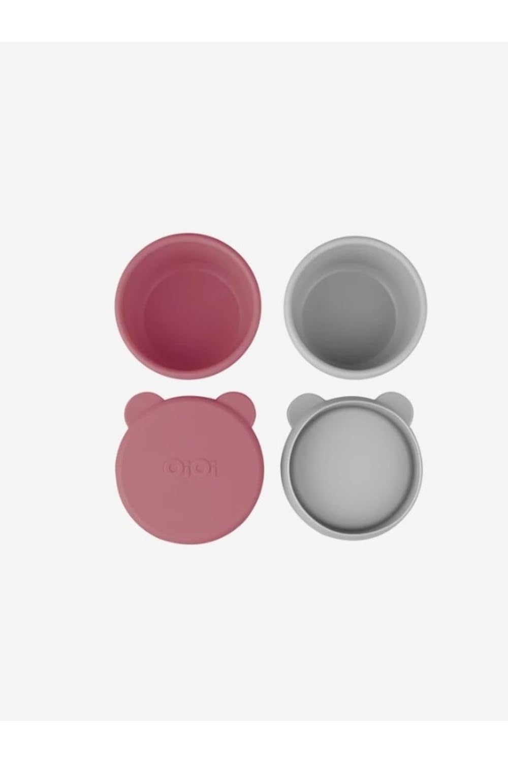 OiOi Mini Bites - Velvet Rose/Powder Grey