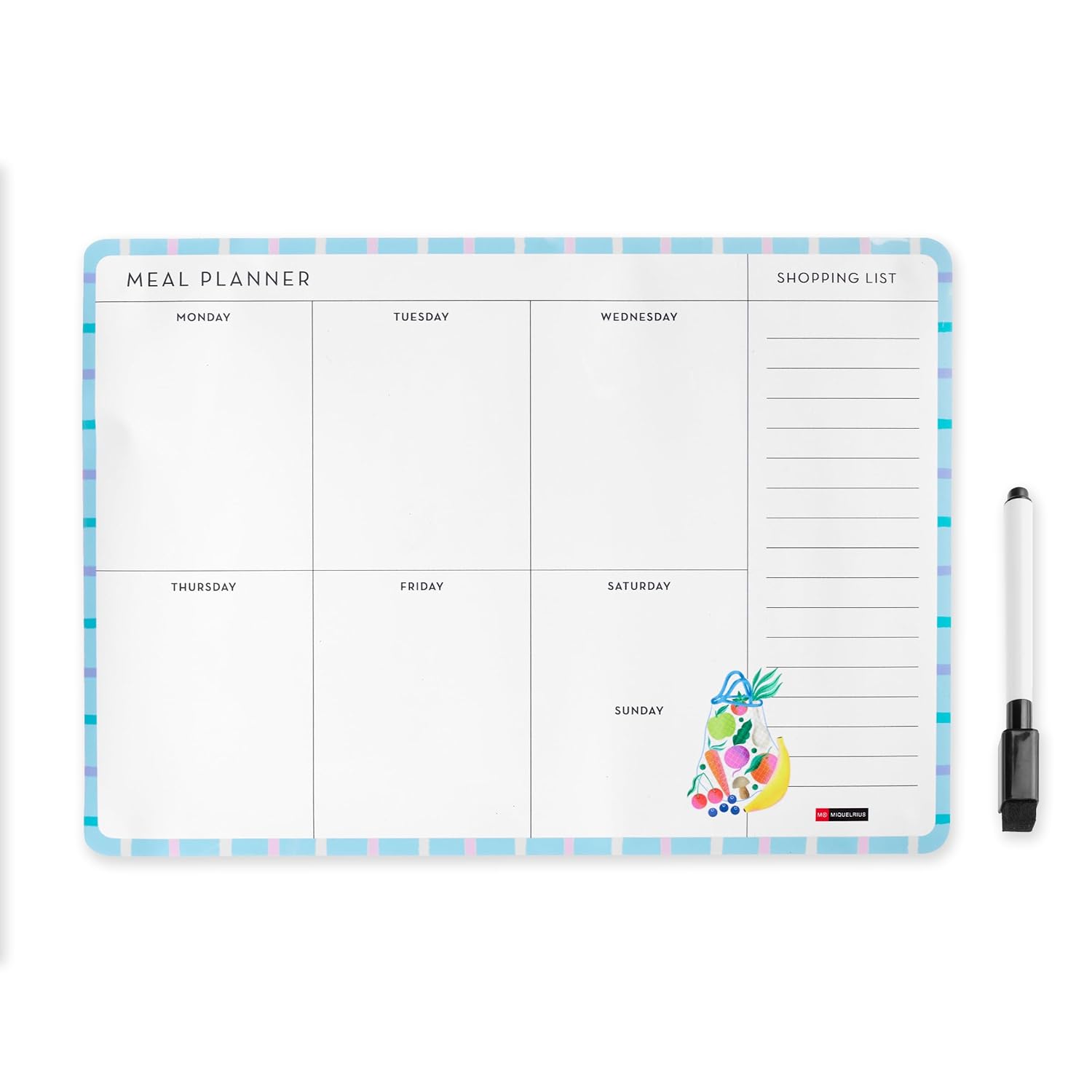 MIQUELRIUS Diğer Mr Haftalık Yemek Planlayıcı Meyveler