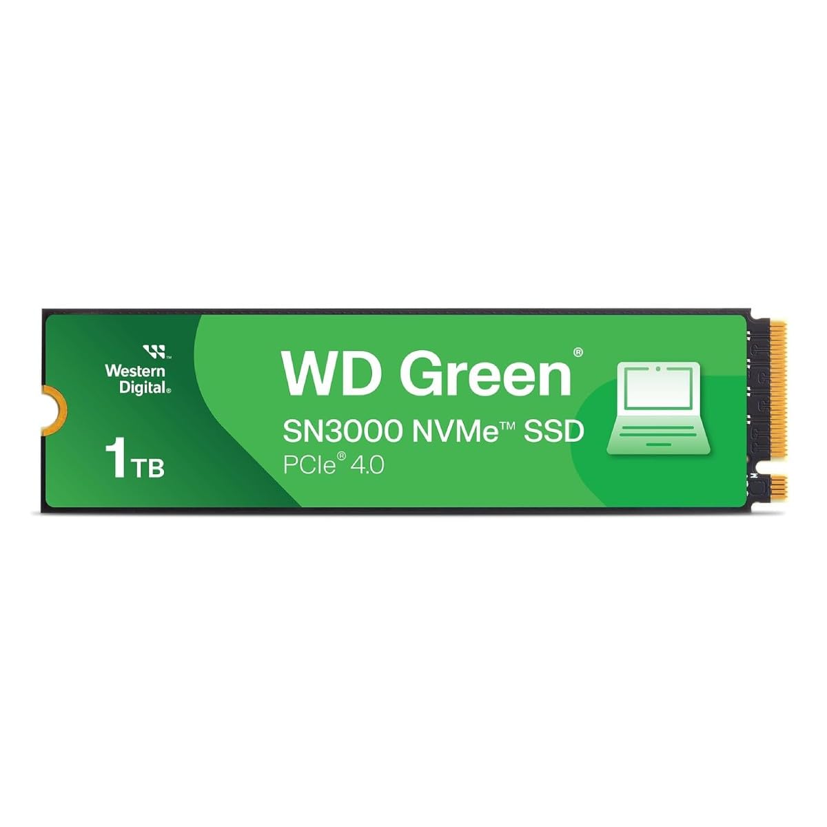 Western Digital Green SN3000 NVMe 1 TB (5.000 MB/sn'ye kadar okuma 4.000 MB/sn'ye kadar yazma) - WDS100T4G0E