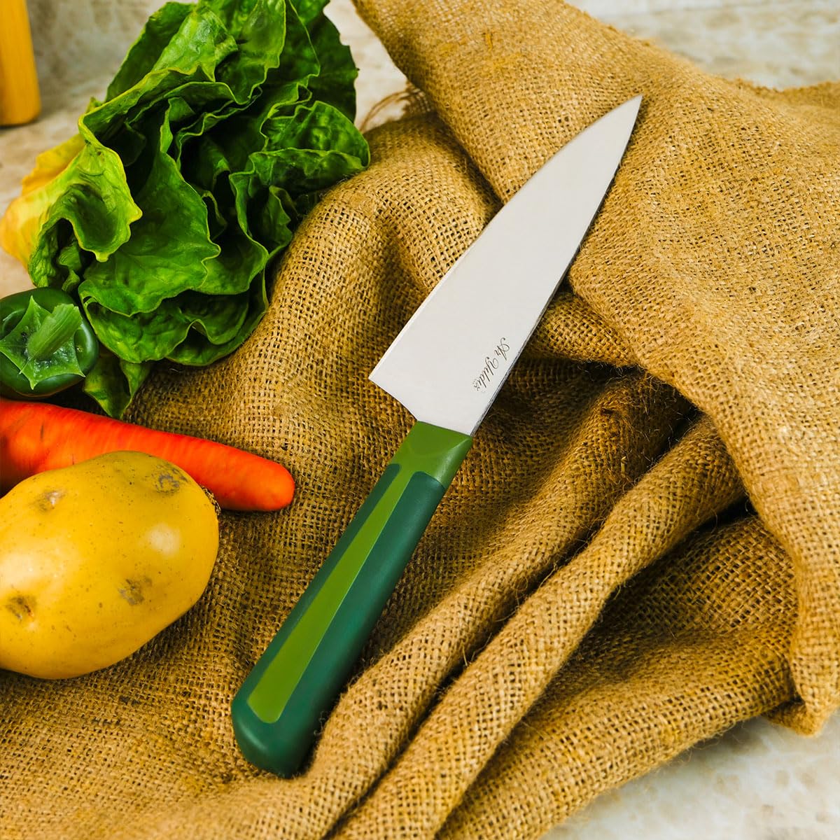 Ar Yıldız Loft Şef Bıçağı 16 cm Yeşil