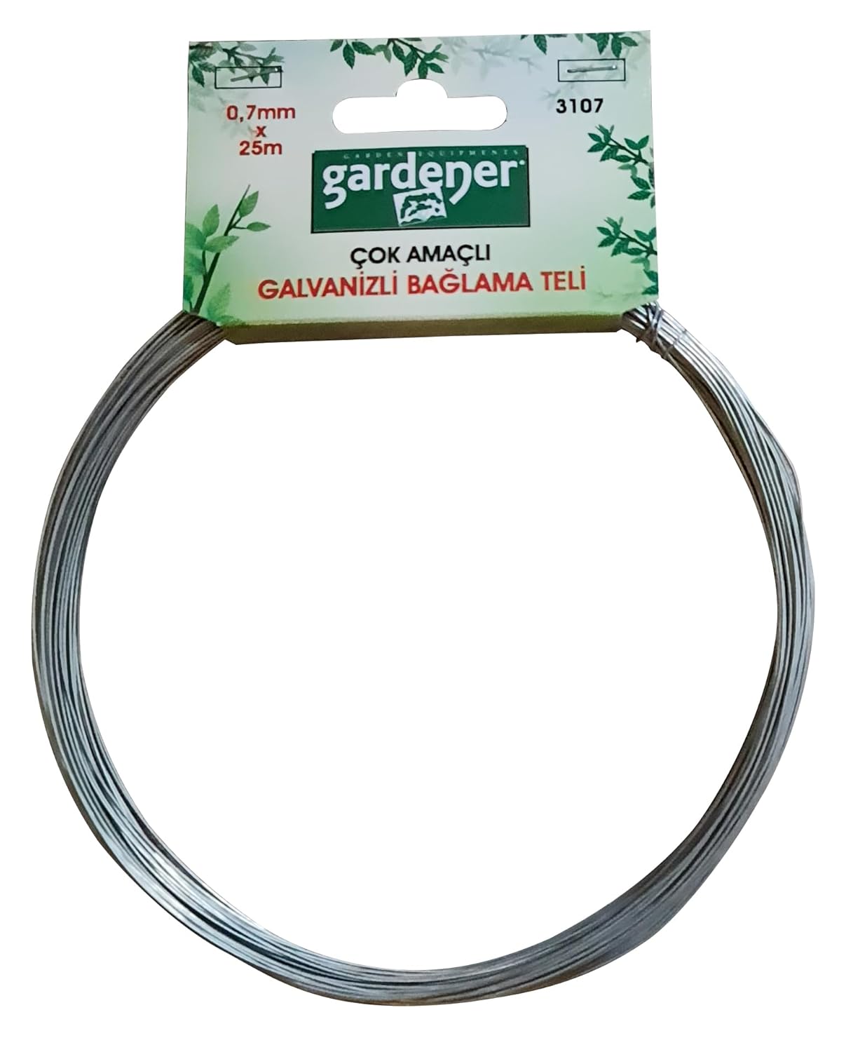 Gardener 3115 Galvanizli Çok Amaçlı Bağlama Teli - 1,5Mm X 12M