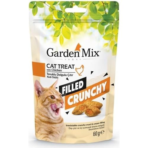 Garden Mix Tavuklu Içi Dolgulu Kedi Ödülü 60Gr