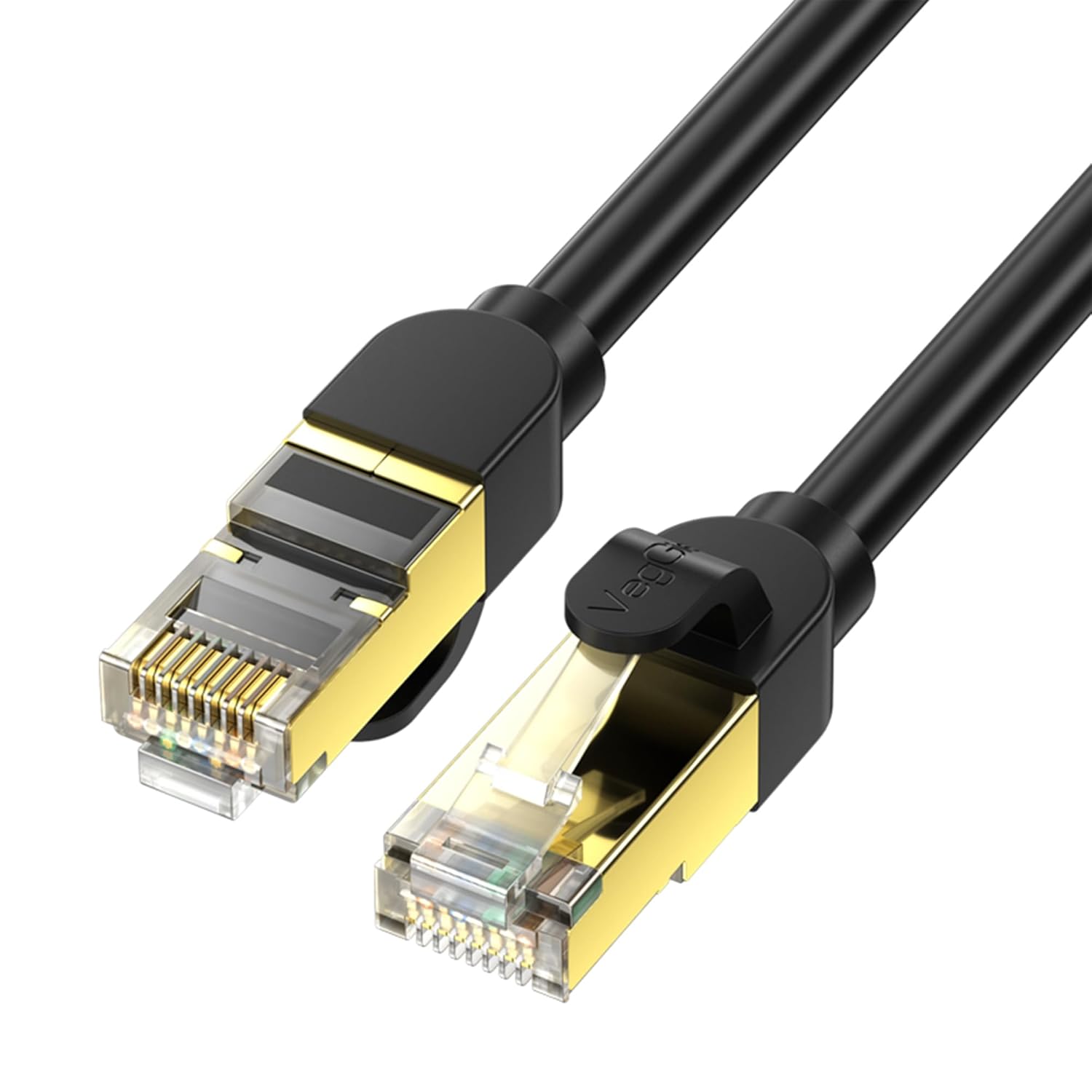 VegGieg CAT8 40Gbps 2000Mhz STP RJ45 Ethernet Kablosu 1 Metre
