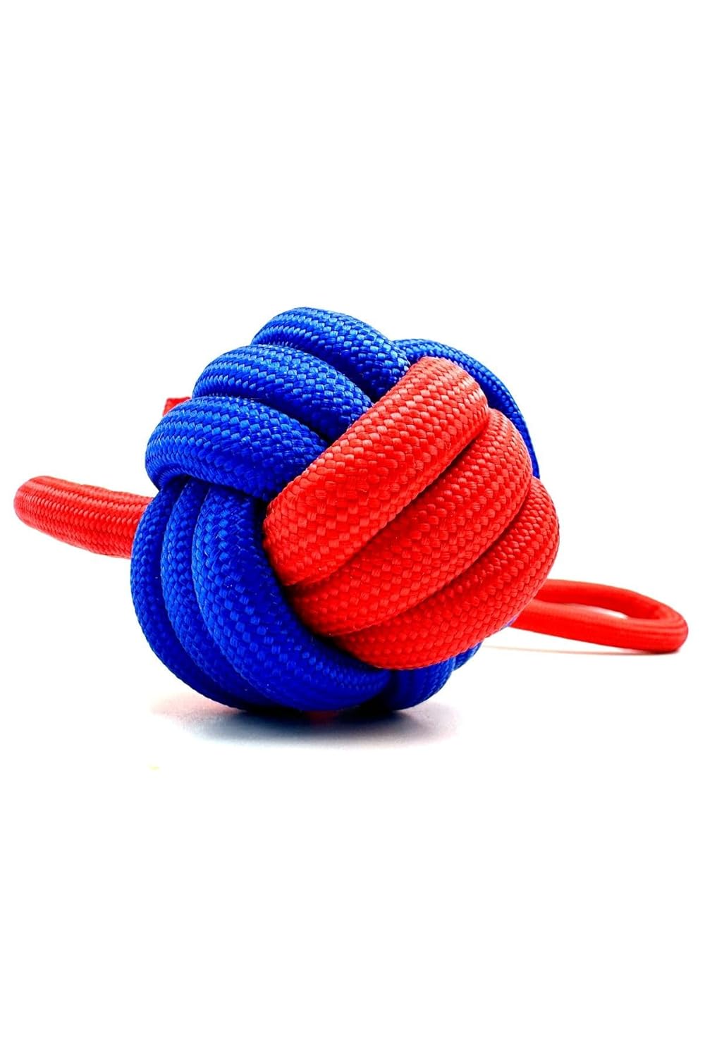 Dayanıklı Düğümlü Tutma Kulplu Köpek Oyun Topu XL