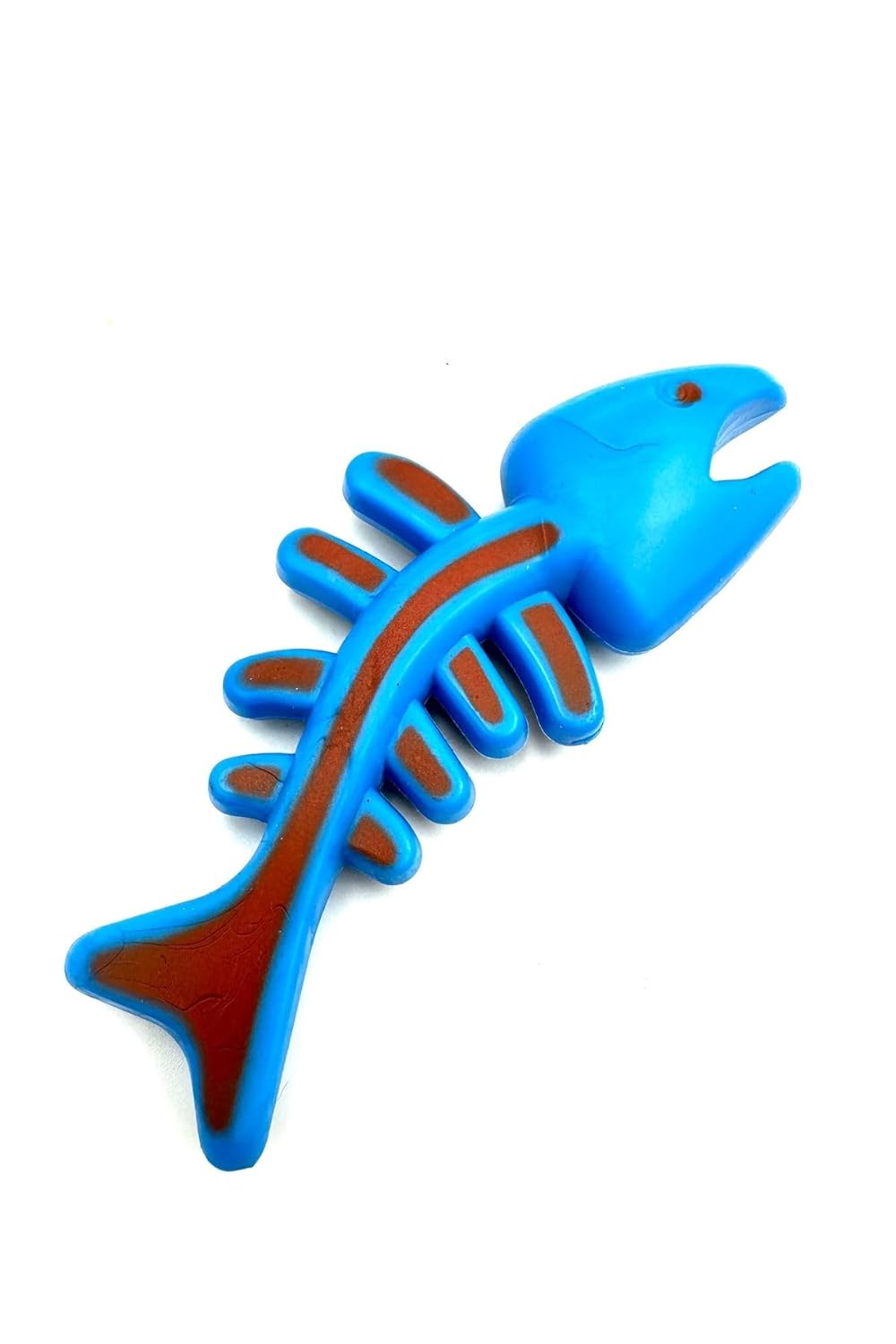 Tasma Market 12CM Balık Modelli Diş Kaşıma Köpek Oyuncağı Mavi