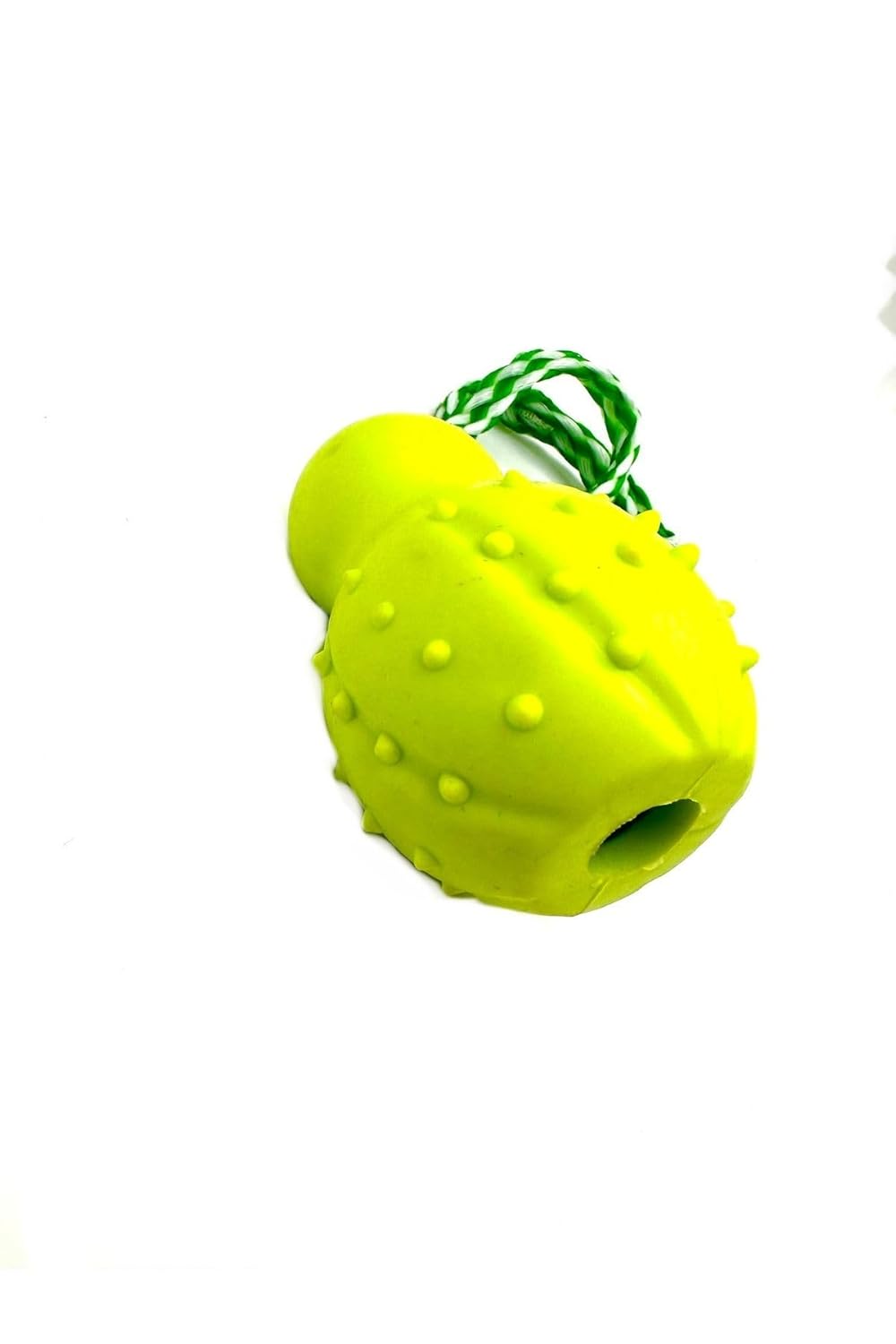 Tasma Market Zilli İpli Diş Tartar Temizleme Köpek Eğitim Oyuncağı Yeşil