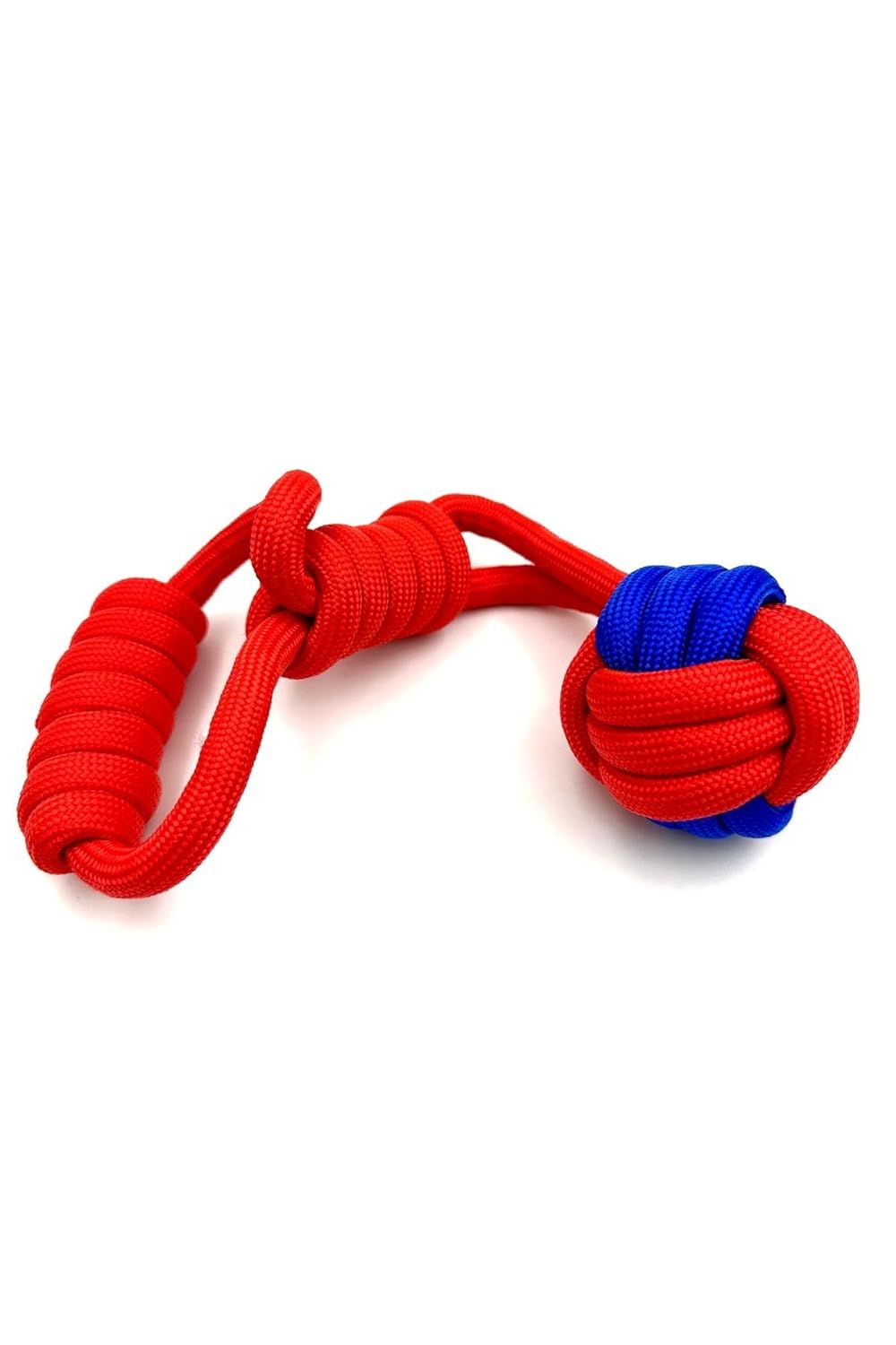 Ekstra Düğümlü Dayanıklı Diş İpli Köpek Stres Topu Oyuncağı