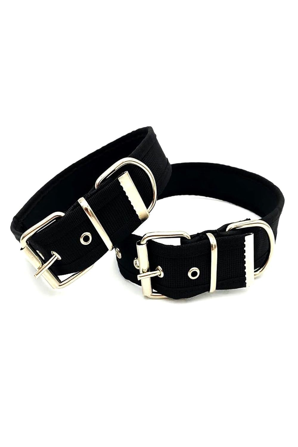 Tasma Market Siyah Yumuşak Dokulu Kolon Köpek Tasması -Siyah M