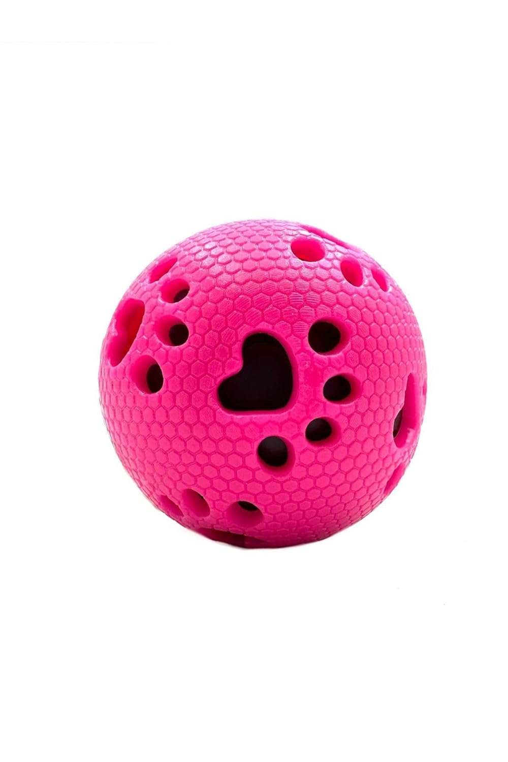 Tasma Market Mor Pati Desenli Sesli Premium Köpek Oyun Topu Mor