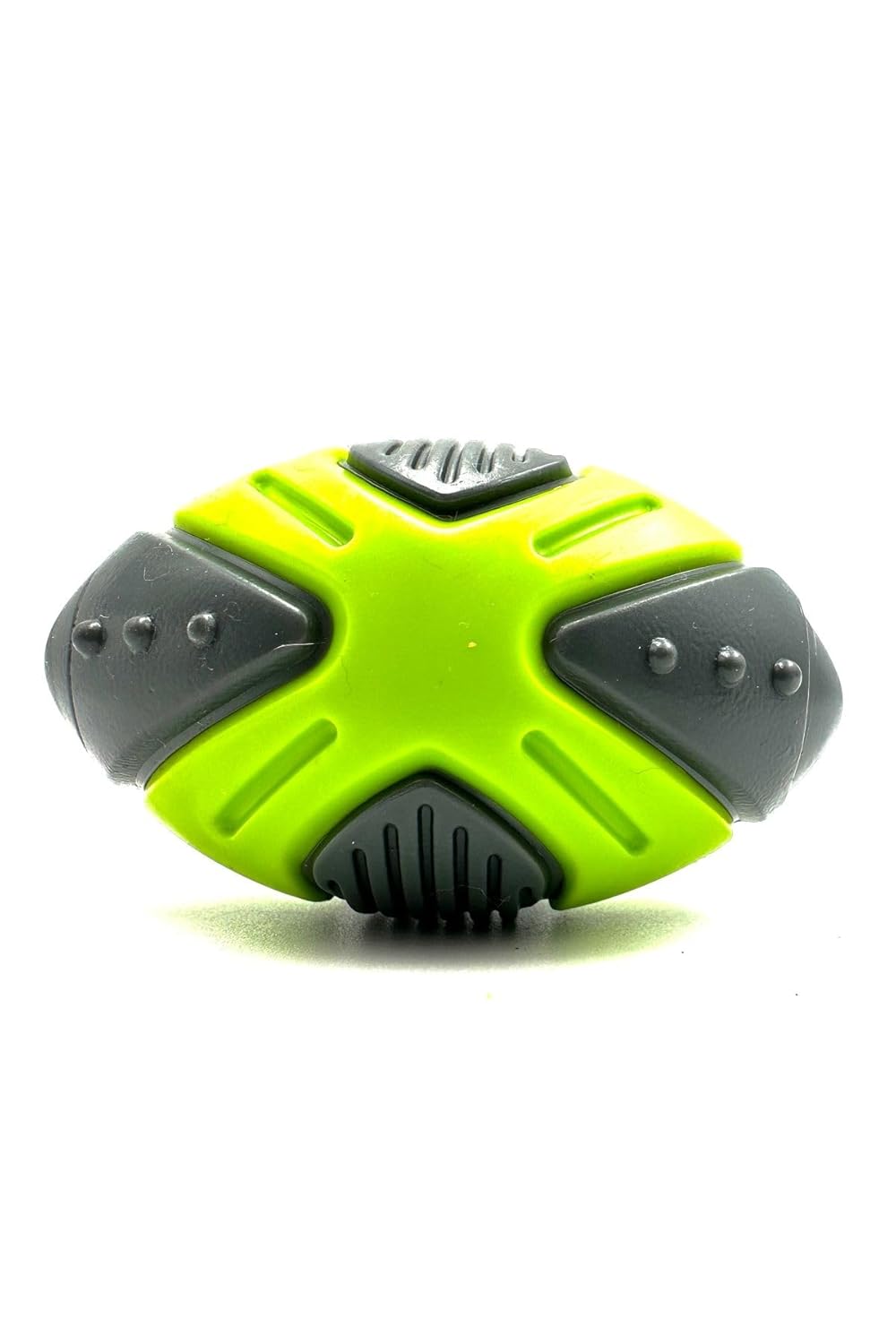 Tasma Market Sesli Yumuşak Dokulu Elips Köpek Oyuncağı Yeşil-Siyah