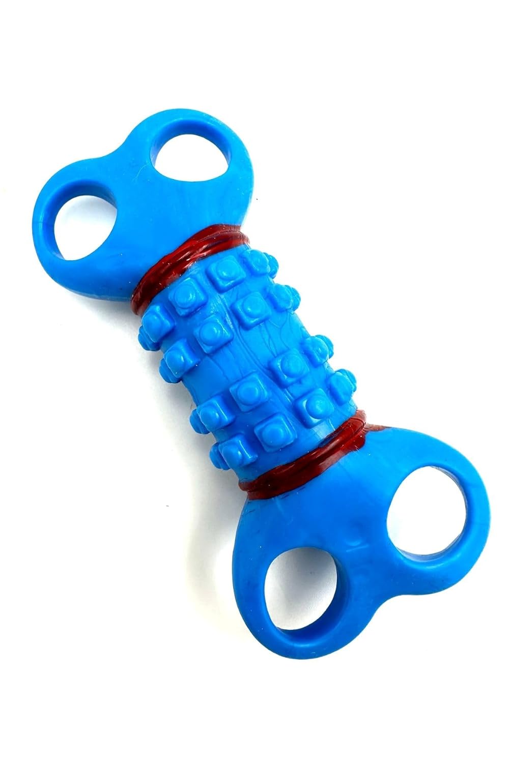 Tasma Market 12cm Yassı Kemik Köpek Diş Kaşıma Oyuncağı Mavi