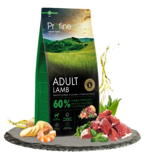 Profine 12kg Gluten Free Adult Lamb Glutensiz Kuzu Etli Yetişkin Köpek Maması