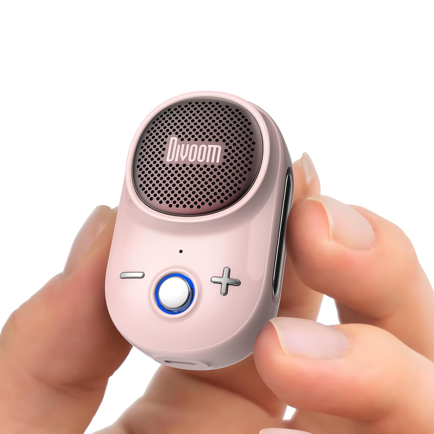 Divoom Itour-S Taşınabilir Mini Giyilebilir Bluetooth Hoparlör, Büyük Ses ve Punchy Bas, Klipsli Tasarım, IP67 Su Geçirmez ve Toz Geçirmez, 10 Saat Çalma Süresi, Ev, Seyahat, Ofis ve Dış Mekan için