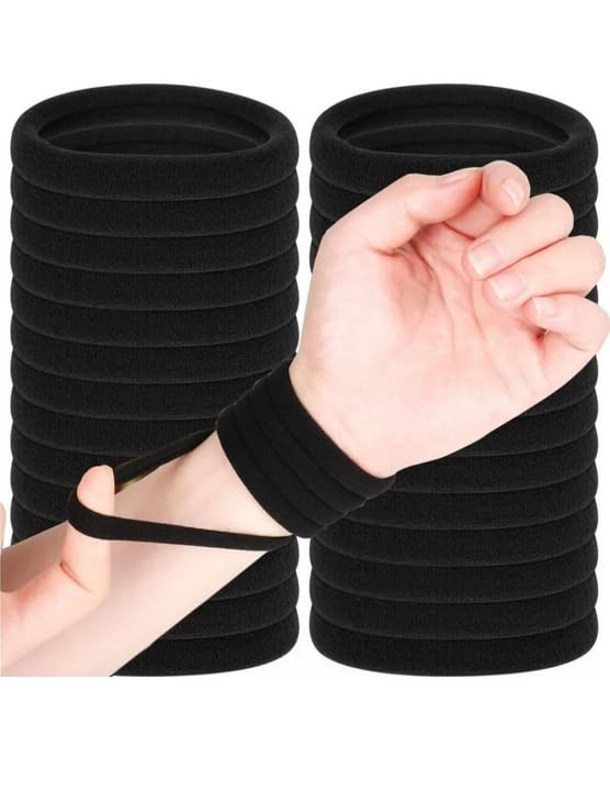 okavango Kadın%100 Pamuk Xxlboy Siyah 10'lu Lastik Toka Seti Lastik Toka Seti, Lastik Toka Seti, Toka Organizer, Toka, Kız Çocuk Toka, Toka Organizer