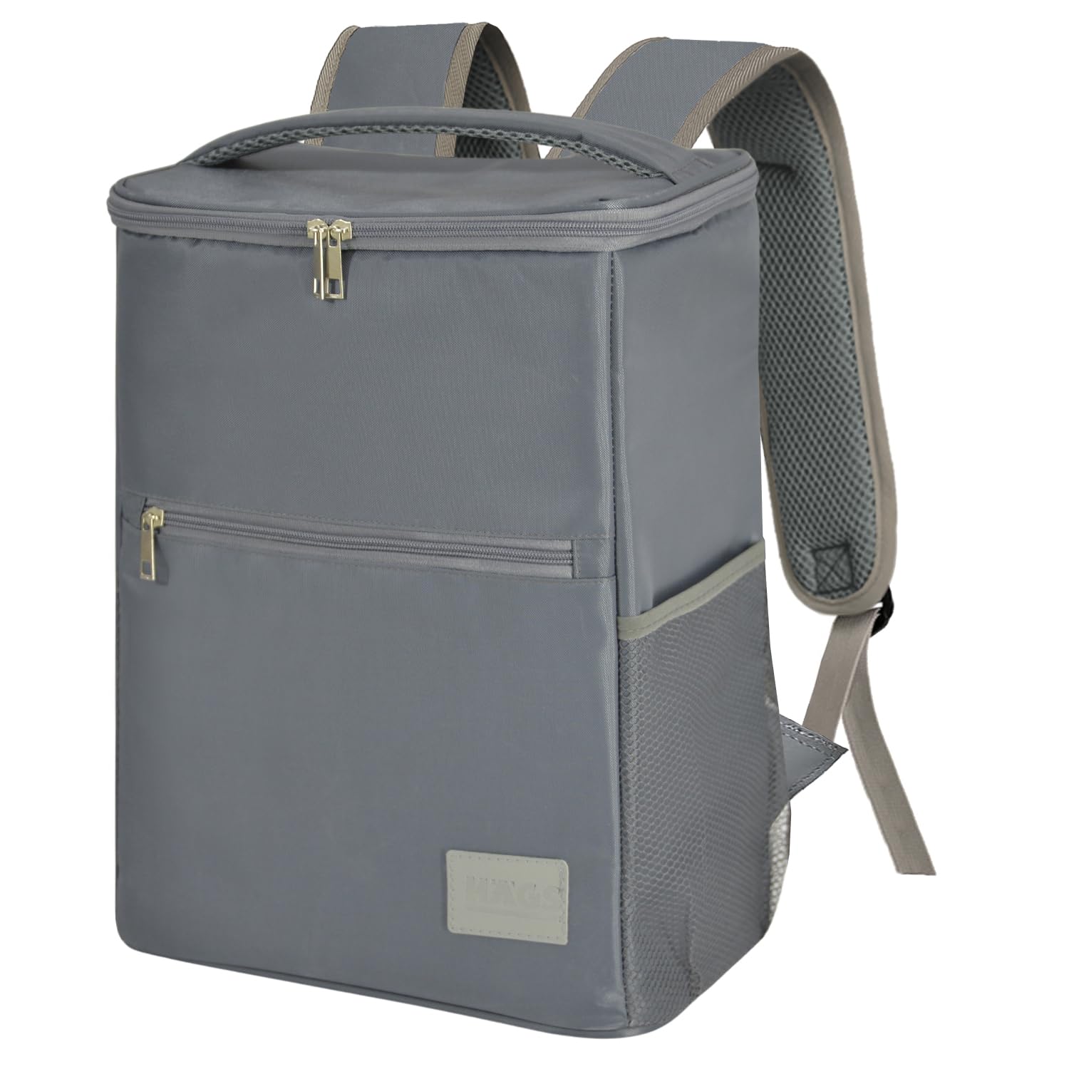 Haegs Termal Sırt Çantası Yalıtımlı Termos Soğutucu Çanta, Erkek Kadın Buzluk Çanta Soğutucu, Kamp Plaj Balıkçılık Öğle Yemeği Piknik Beslenme Yemek Taşıma Çantası