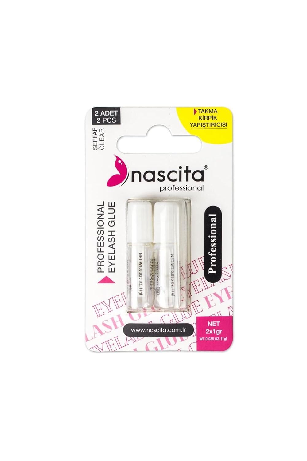 nascita 2 Li Kirpik Yapıştırıcısı (BEYAZ) - 02