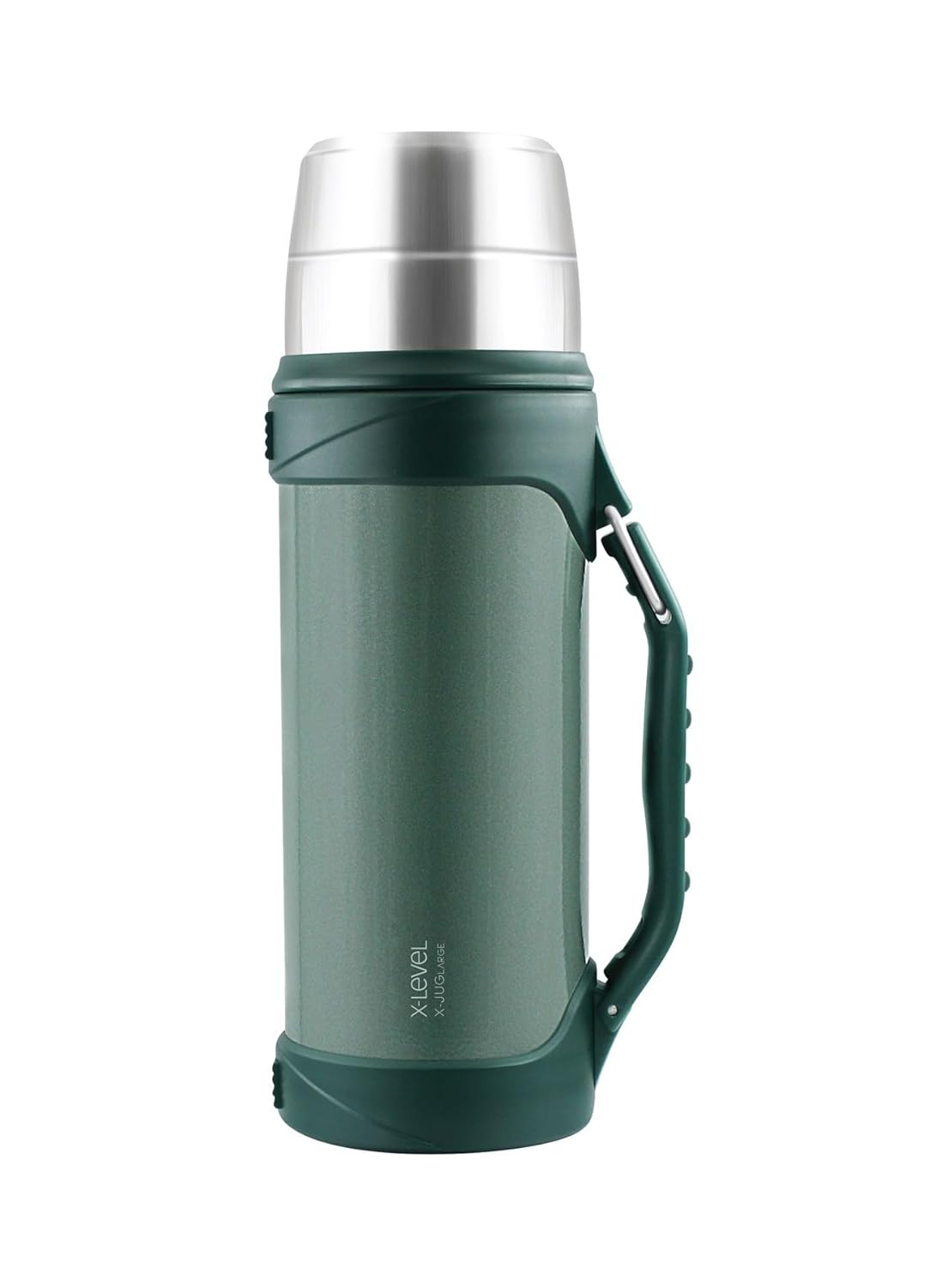 X-Level X-Juglarge Paslanmaz Çelik Termos 1200ml Seyahat Termosu 1.2L (Yeşil)