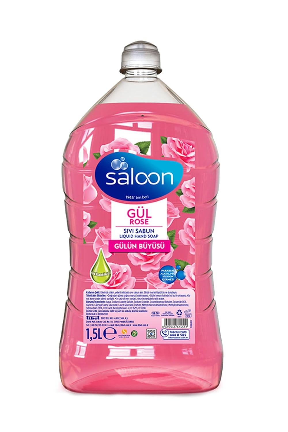 SALOON Sivi Sabun Gül 1,5 L